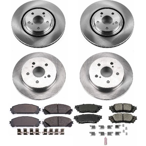 2015-2017 Lexus NX200t Disc Brake Kit - Front and Rear (Powerstop)