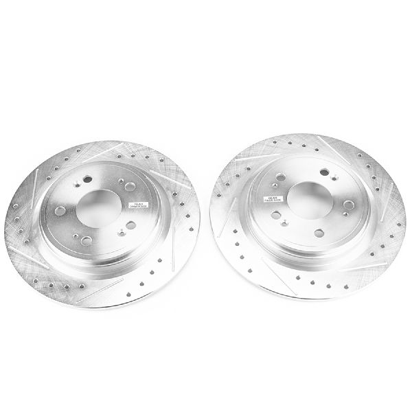 2014-2020 Acura RLX Disc Brake Rotor Set - Rear (Powerstop)