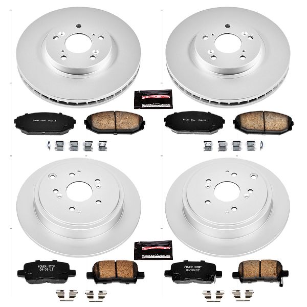 2001-2002 Acura MDX Disc Brake Kit - Front and Rear (Powerstop)
