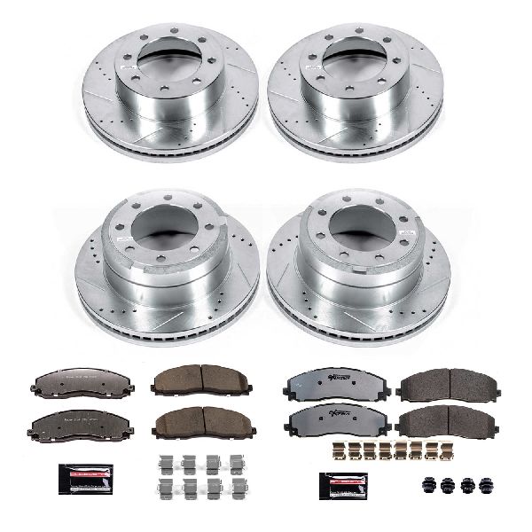2013-2022 Ford F-350 Super Duty Disc Brake Kit - Front and Rear (Powerstop)