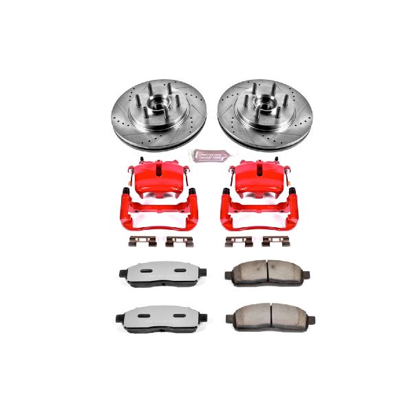 2006-2008 Lincoln Mark LT Disc Brake Kit - Front (Powerstop)