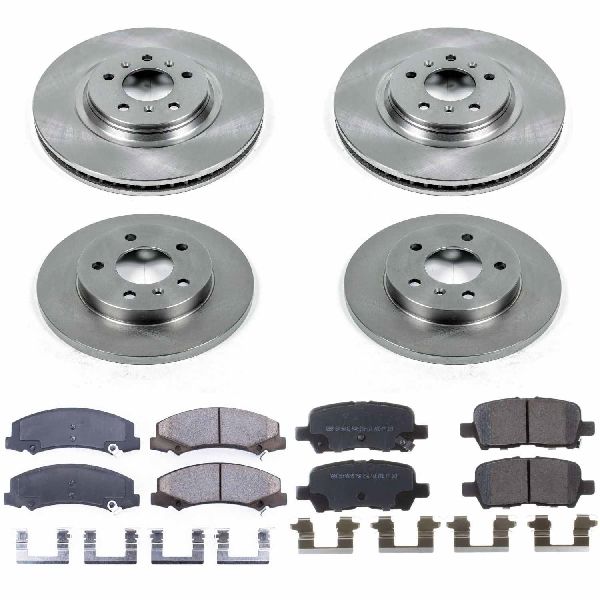 2012-2013 Chevrolet Impala Disc Brake Kit - Front and Rear (Powerstop)