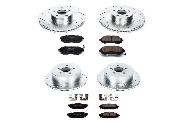 2006-2009 Subaru Legacy Disc Brake Kit - Front and Rear (Powerstop)