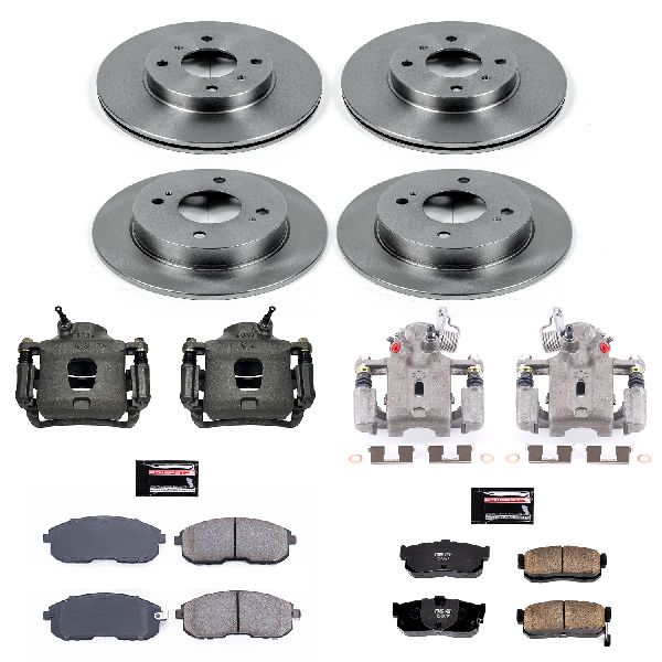 2000-2001 Nissan Sentra Disc Brake Kit - Front and Rear (Powerstop)