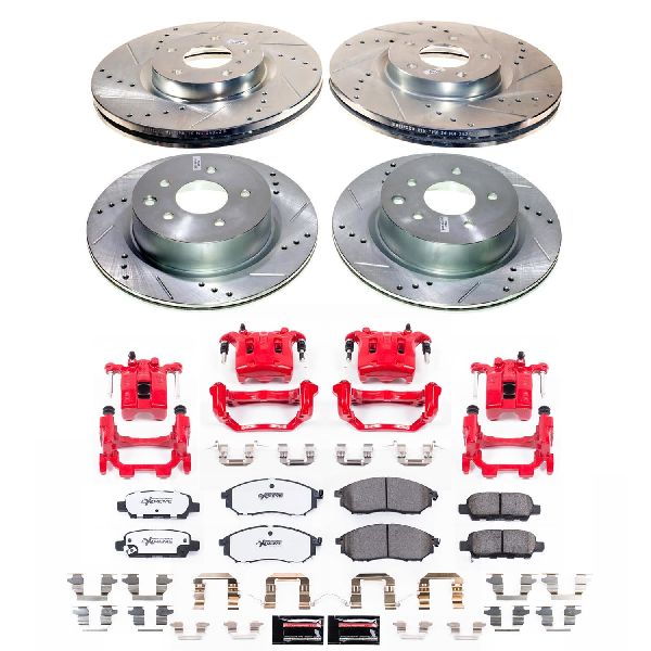 2008-2009 INFINITI EX35 Disc Brake Kit - Front and Rear (Powerstop)