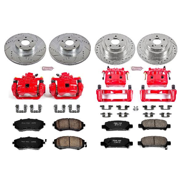 2004-2006 Subaru Baja Disc Brake Kit - Front and Rear (Powerstop)