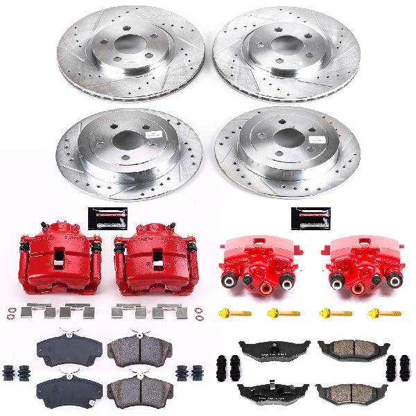 2001-2003 Chrysler PT Cruiser Disc Brake Kit - Front and Rear (Powerstop)