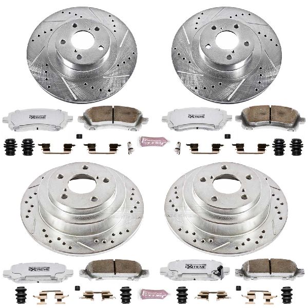 2002-2003 Subaru Impreza Disc Brake Kit - Front and Rear (Powerstop)