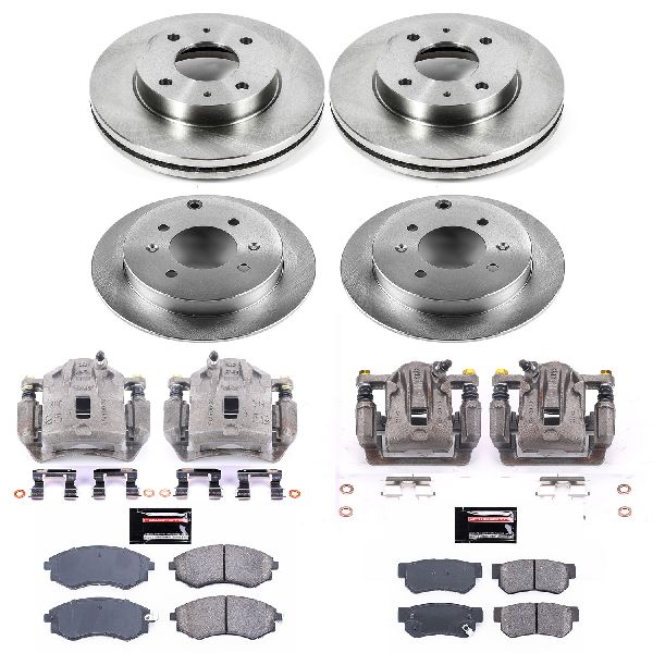2002-2003 Hyundai Sonata Disc Brake Kit - Front and Rear (Powerstop)