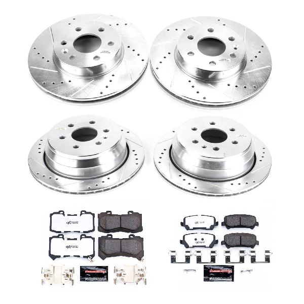 2015-2020 GMC Canyon Disc Brake Kit - Front and Rear (Powerstop)