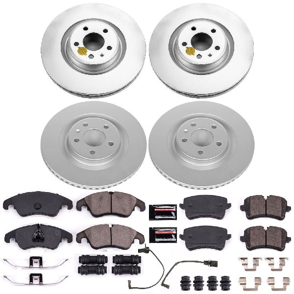 2014-2015 Audi A6 Disc Brake Kit - Front and Rear (Powerstop)