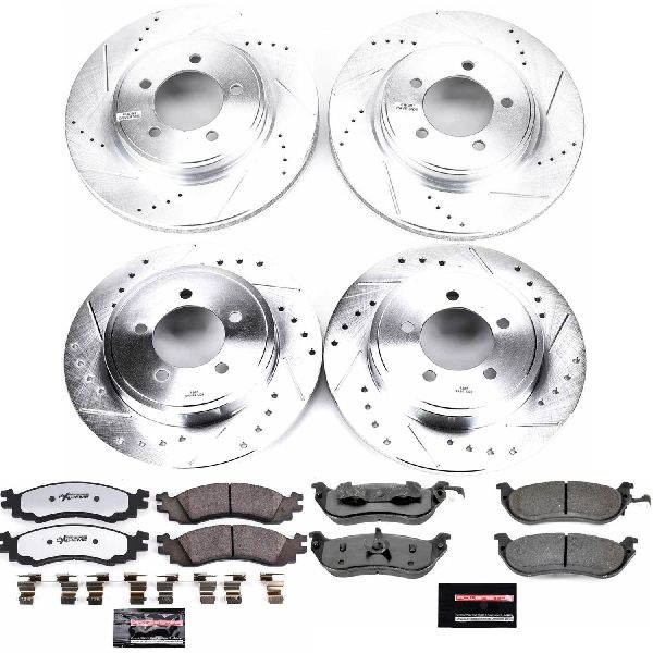 2006 Mercury Mountaineer Disc Brake Kit - Front and Rear (Powerstop)