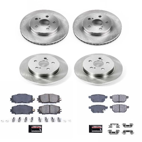 2017-2019 Toyota Prius Prime Disc Brake Kit - Front and Rear (Powerstop)