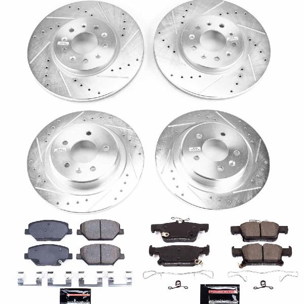 2016-2018 Buick Envision Disc Brake Kit - Front and Rear (Powerstop)