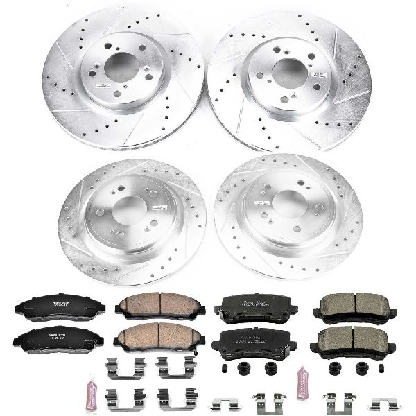 2014-2020 Acura RLX Disc Brake Kit - Front and Rear (Powerstop)