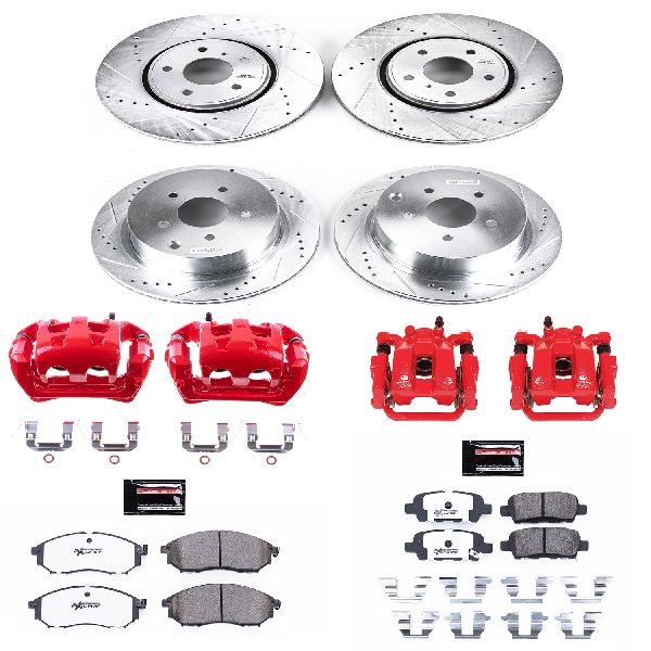 2005-2008 INFINITI FX35 Disc Brake Kit - Front and Rear (Powerstop)