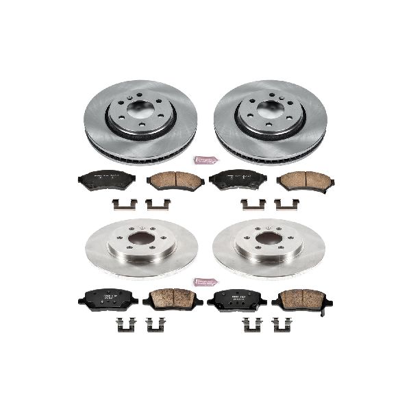 2006 Chevrolet Uplander Disc Brake Kit - Front and Rear (Powerstop)