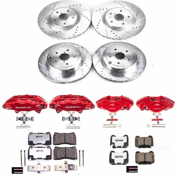 2015-2017 Subaru WRX STI Disc Brake Kit - Front and Rear (Powerstop)