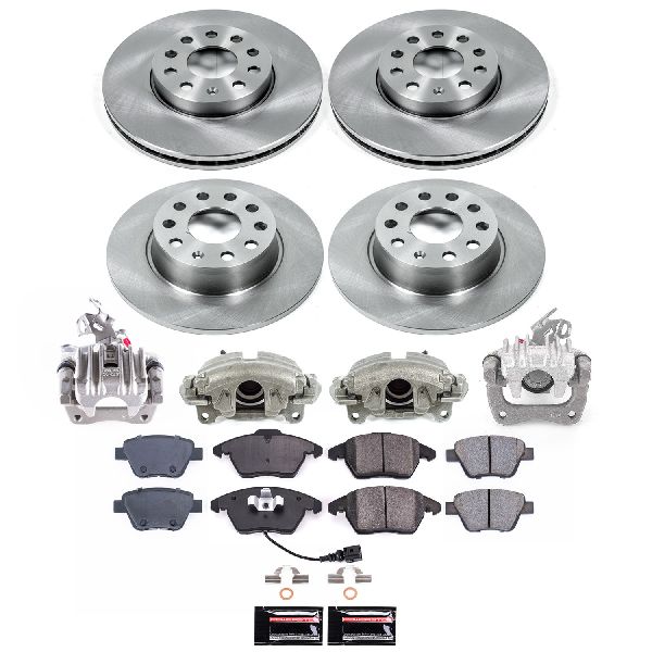 2012 Volkswagen Beetle Disc Brake Kit - Front and Rear (Powerstop)
