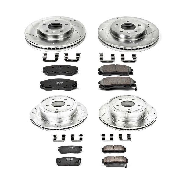 2007-2009 Chevrolet Equinox Disc Brake Kit - Front and Rear (Powerstop)