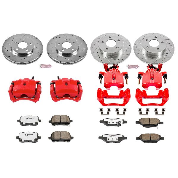 2006-2007 Pontiac G6 Disc Brake Kit - Front and Rear (Powerstop)
