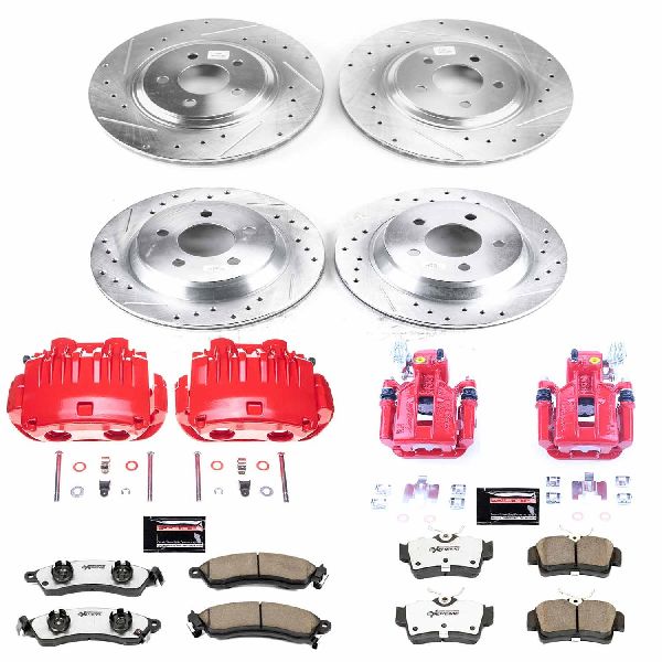 1994-1998 Ford Mustang Disc Brake Kit - Front and Rear (Powerstop)