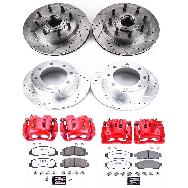 2010-2011 Ford F-350 Super Duty Disc Brake Kit - Front and Rear (Powerstop)