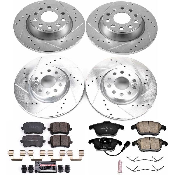 2015 Audi Q3 Disc Brake Kit - Front and Rear (Powerstop)