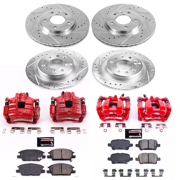 2018-2020 GMC Terrain Disc Brake Kit - Front and Rear (Powerstop)