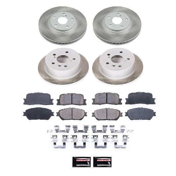 2002-2003 Lexus ES300 Disc Brake Kit - Front and Rear (Powerstop)
