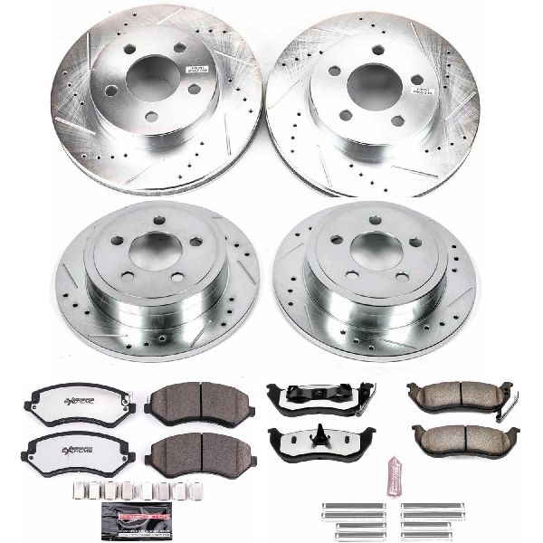2003-2007 Jeep Liberty Disc Brake Kit - Front and Rear (Powerstop)