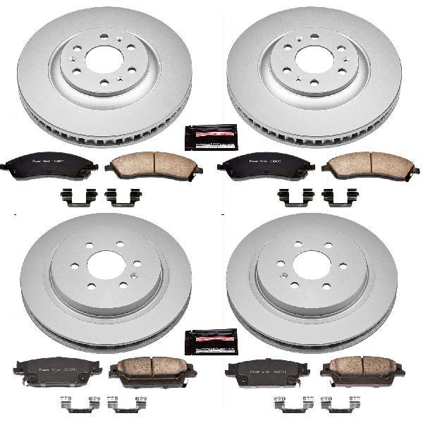 2004-2009 Cadillac SRX Disc Brake Kit - Front and Rear (Powerstop)