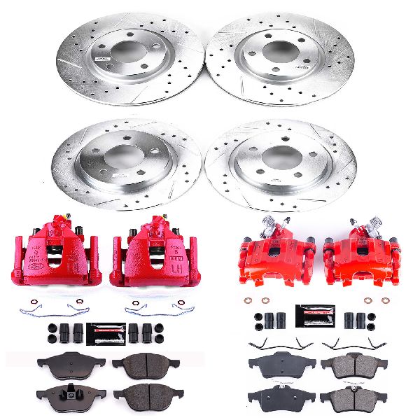 2008-2013 Mazda 3 Disc Brake Kit - Front and Rear (Powerstop)