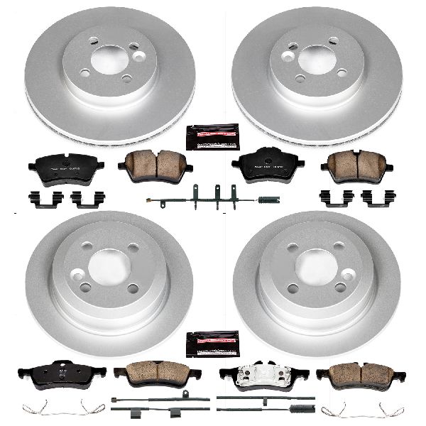 2007-2008 Mini Cooper Disc Brake Kit - Front and Rear (Powerstop)