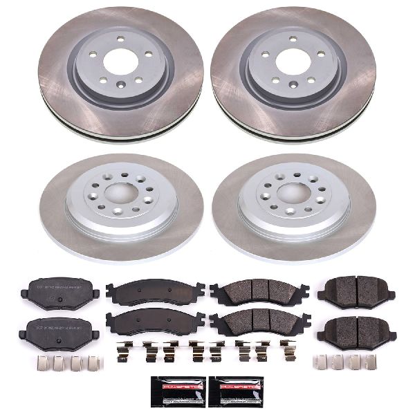 2010 Ford Taurus Disc Brake Kit - Front and Rear (Powerstop)