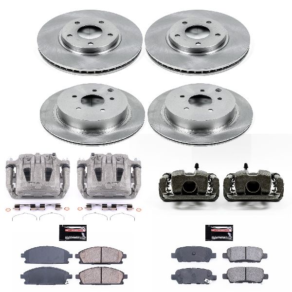 2004-2009 Nissan Quest Disc Brake Kit - Front and Rear (Powerstop)