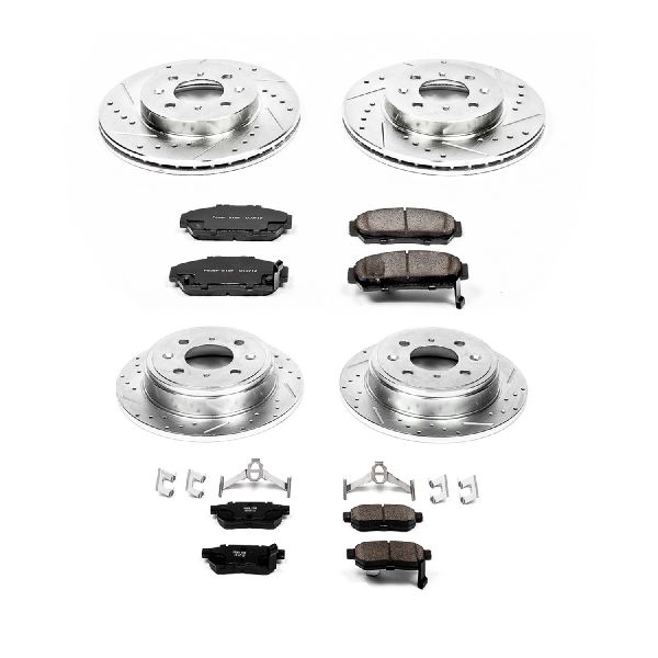1993-1995 Honda Civic Disc Brake Kit - Front and Rear (Powerstop)