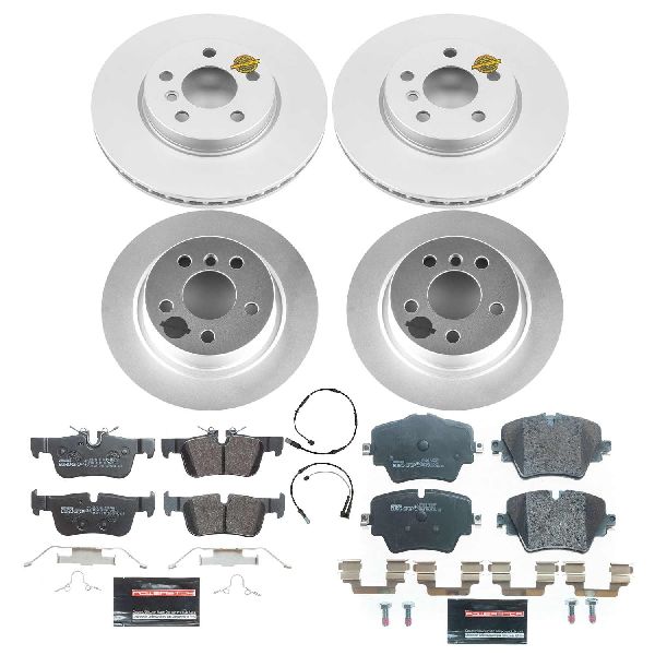 2019 Mini Cooper Clubman Disc Brake Kit - Front and Rear (Powerstop)
