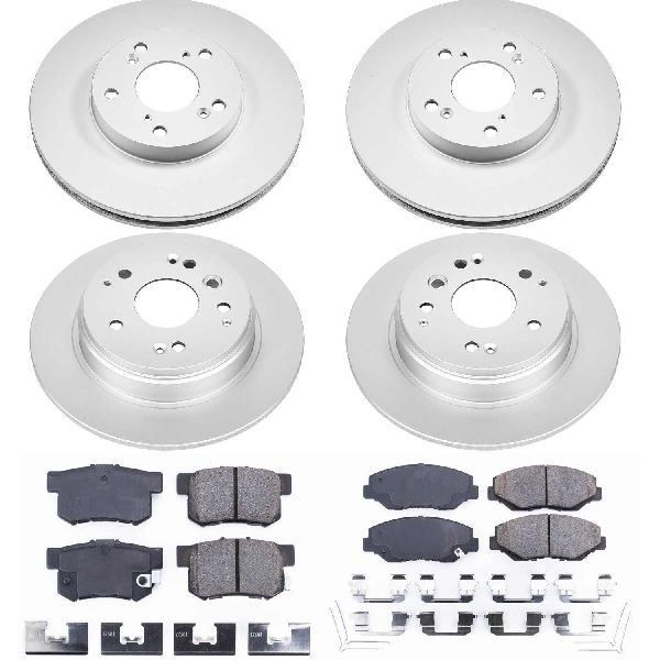 2003-2011 Honda Element Disc Brake Kit - Front and Rear (Powerstop)