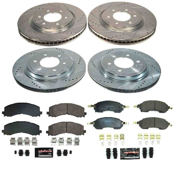 2022-2024 Ford Bronco Disc Brake Kit - Front and Rear (Powerstop)