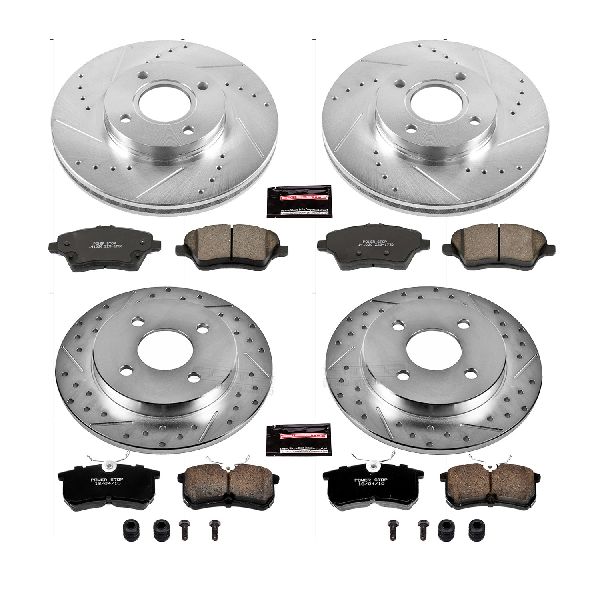 2014-2019 Ford Fiesta Disc Brake Kit - Front and Rear (Powerstop)
