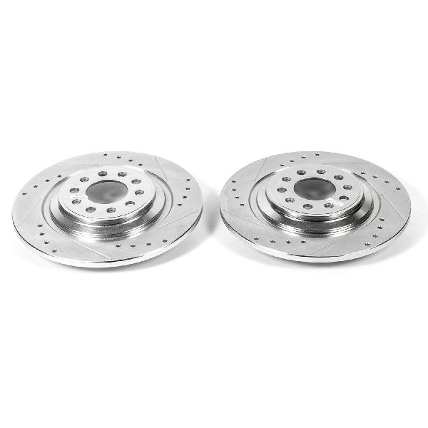 2014-2023 Jeep Cherokee Disc Brake Rotor Set - Rear (Powerstop)