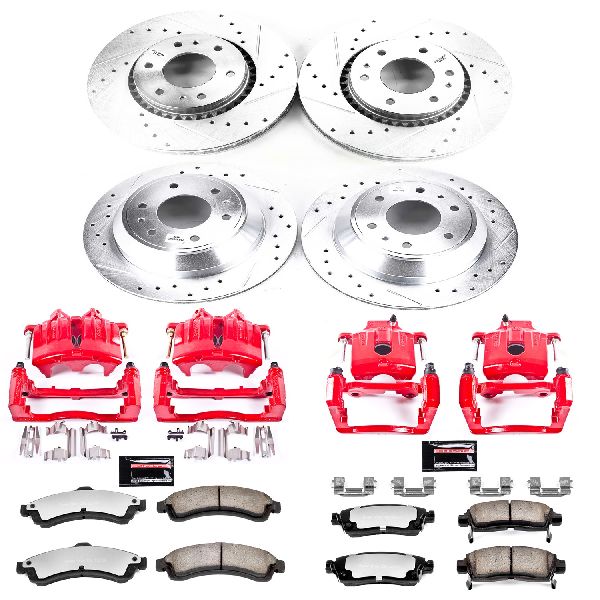 2005 Saab 9-7x Disc Brake Kit - Front and Rear (Powerstop)
