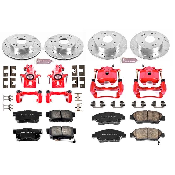 2002-2006 Acura RSX Disc Brake Kit - Front and Rear (Powerstop)