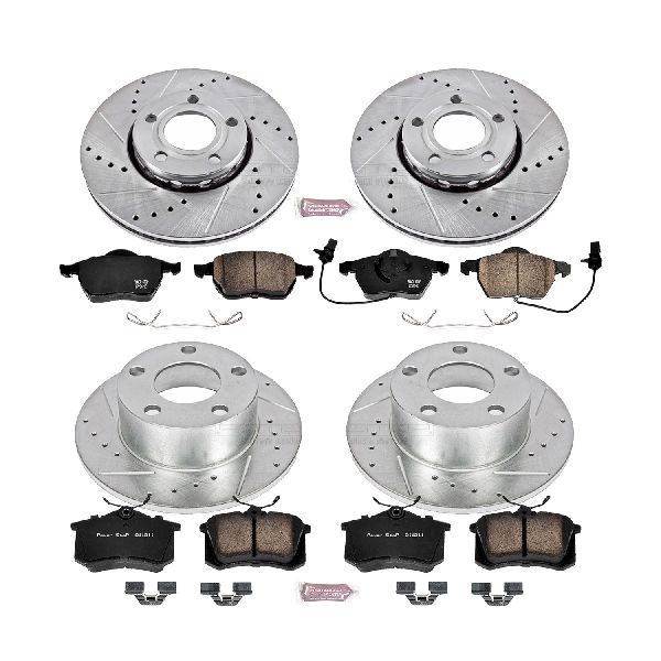 1998-2001 Audi A6 Disc Brake Kit - Front and Rear (Powerstop)