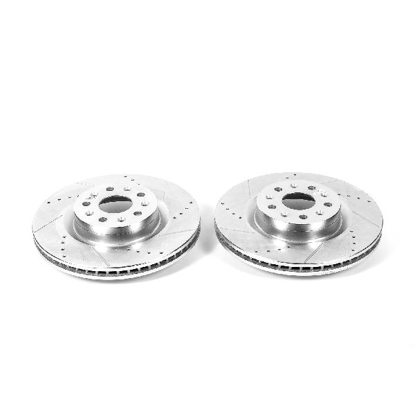 2016-2019 Cadillac CT6 Disc Brake Rotor Set - Front (Powerstop)