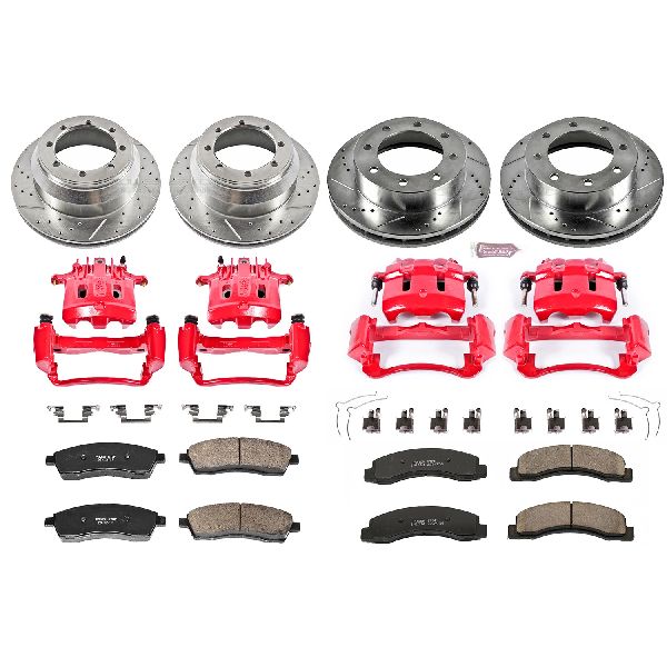 1999 Ford F-350 Super Duty Disc Brake Kit - Front and Rear (Powerstop)
