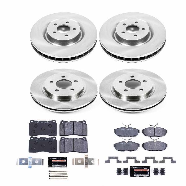 2012 Ford Mustang Disc Brake Kit - Front and Rear (Powerstop)