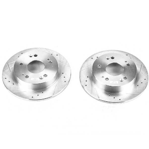 2013-2015 Acura ILX Disc Brake Rotor Set - Rear (Powerstop)