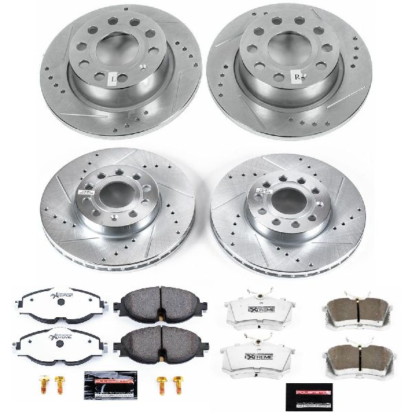 2015 Volkswagen Golf Disc Brake Kit - Front and Rear (Powerstop)